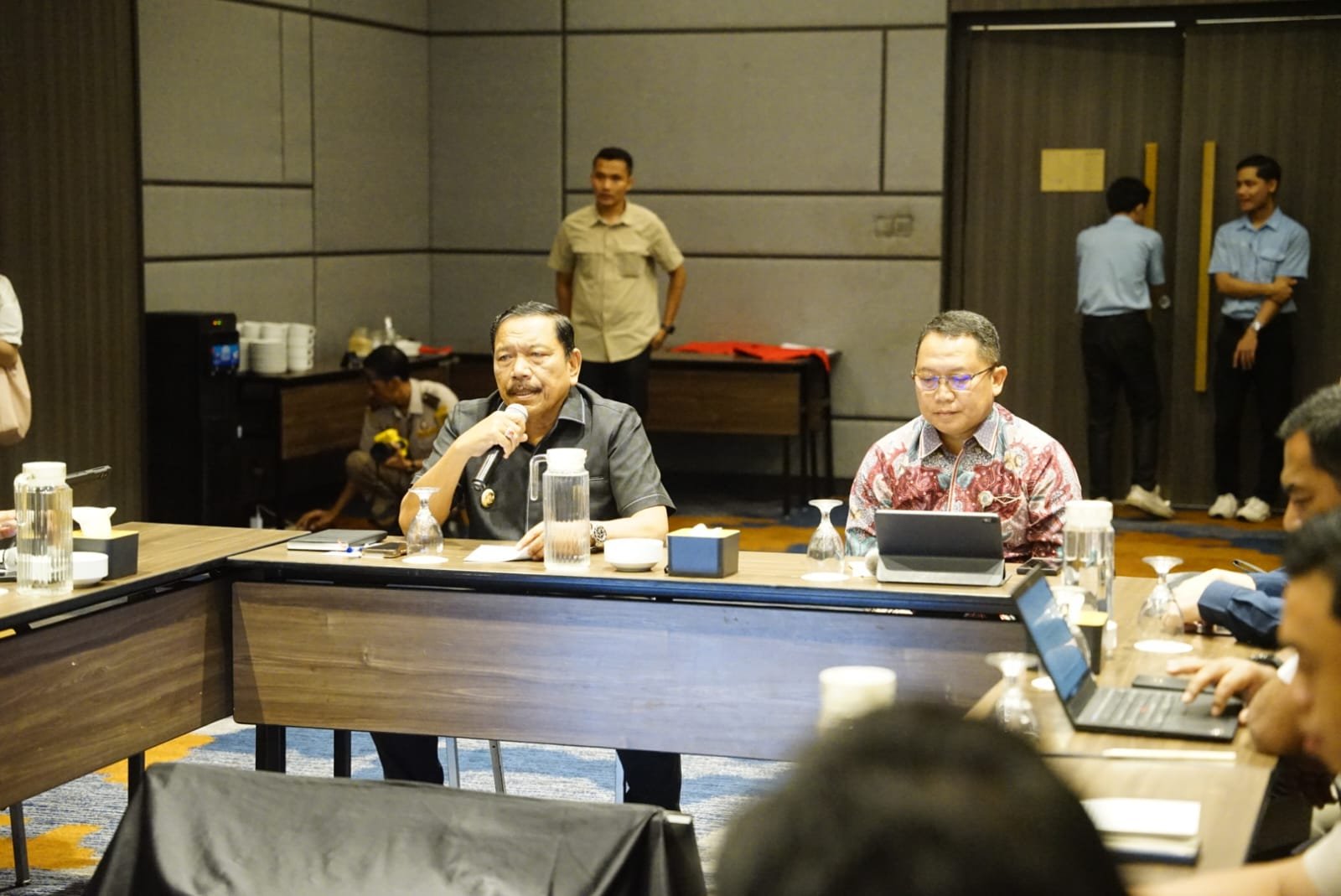 wagub dan kepala BI bengkulu